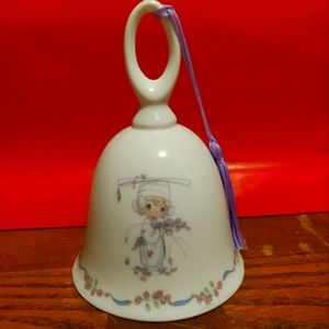 1990 Enesco Precious Moments Graduation Collector Bell